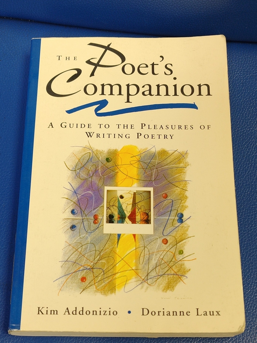 The Poet's Companion by  • Cream & Blue Cover